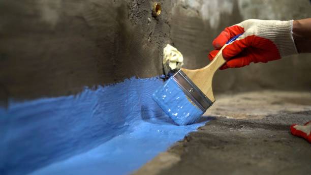 SJ Waterproofing Pros commercial waterproofing team near New Lisbon, IN