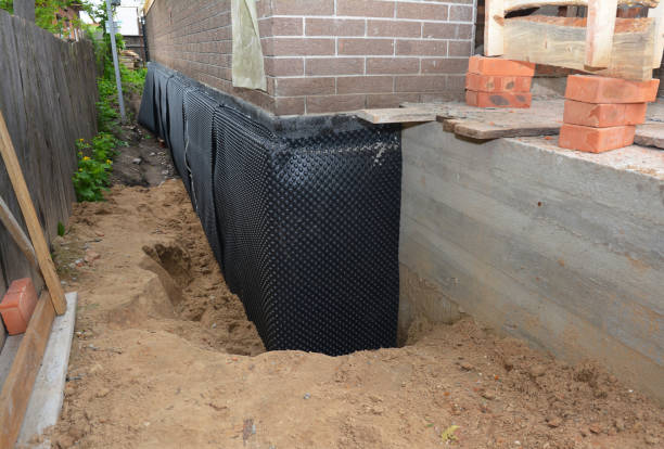 Expert waterproofing evaluation at a New Lisbon, IN property
